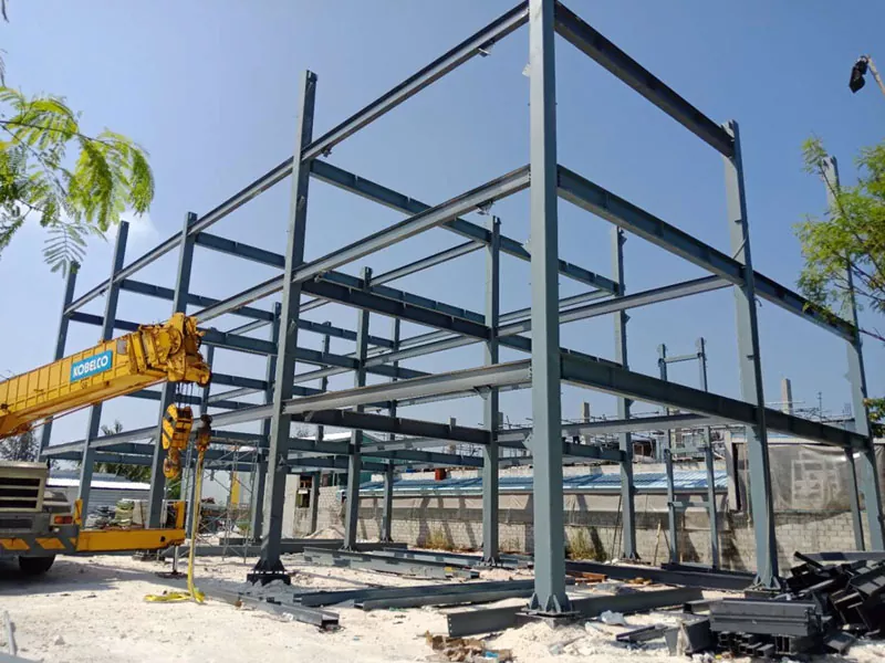 Practica et speciosa Steel Frame Warehouse Construction